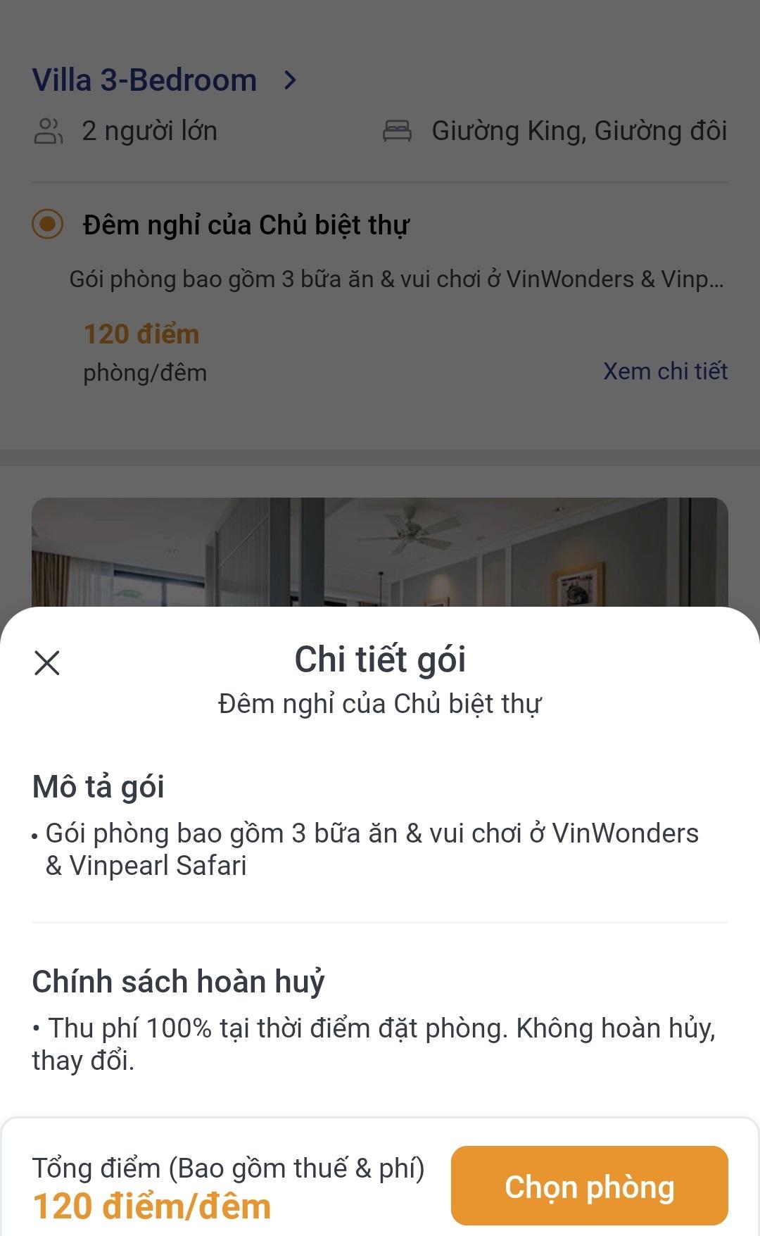 Voucher Vinpearl 2026 - 2027 - Villas 2 phòng ngủ - ăn 3 bữa - vui chơi VinWonders voucher chủ nhà + gửi mã xác nhận qua Email) thumbnail 2